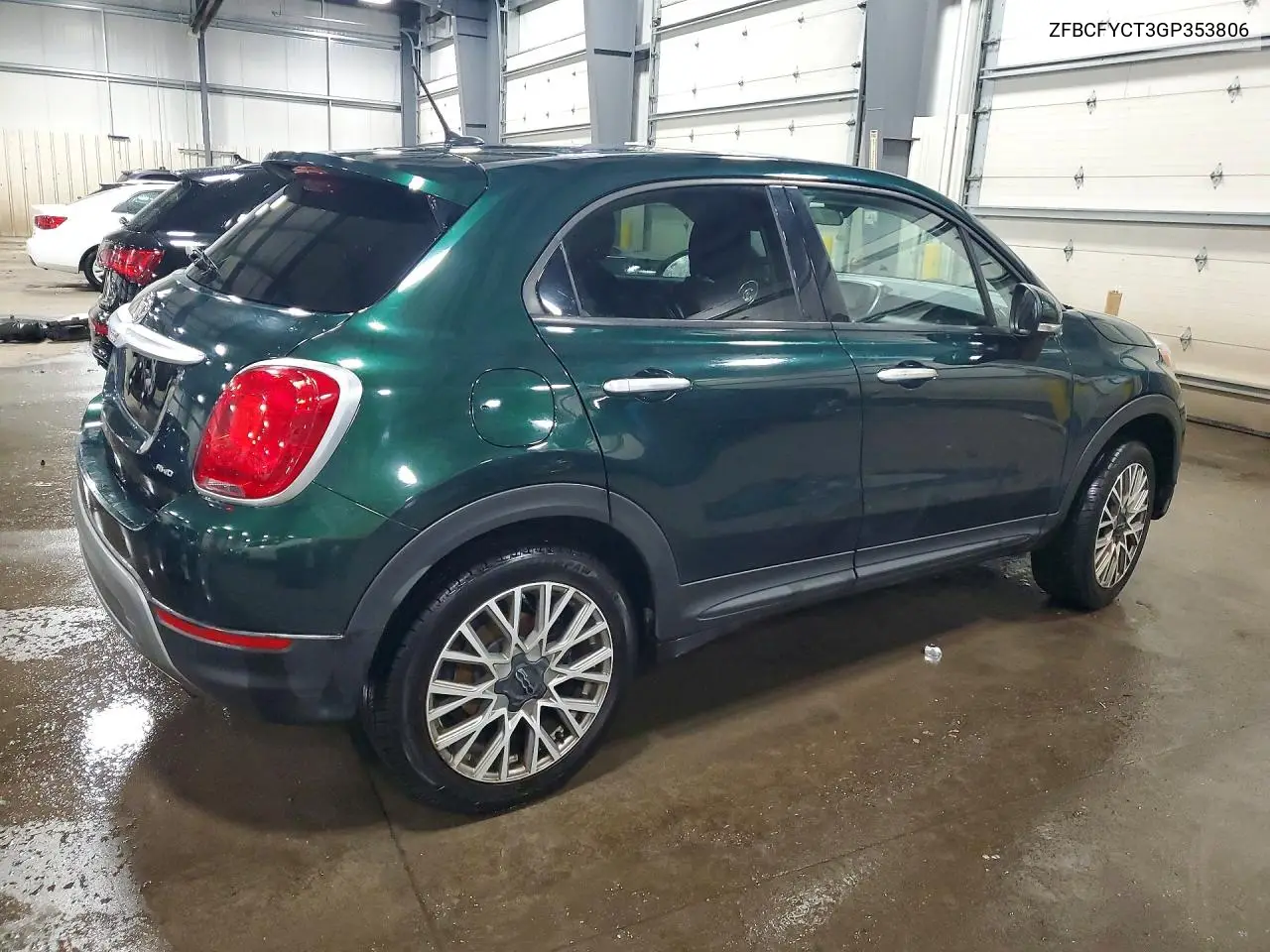 2016 Fiat 500X Trekking VIN: ZFBCFYCT3GP353806 Lot: 57910276