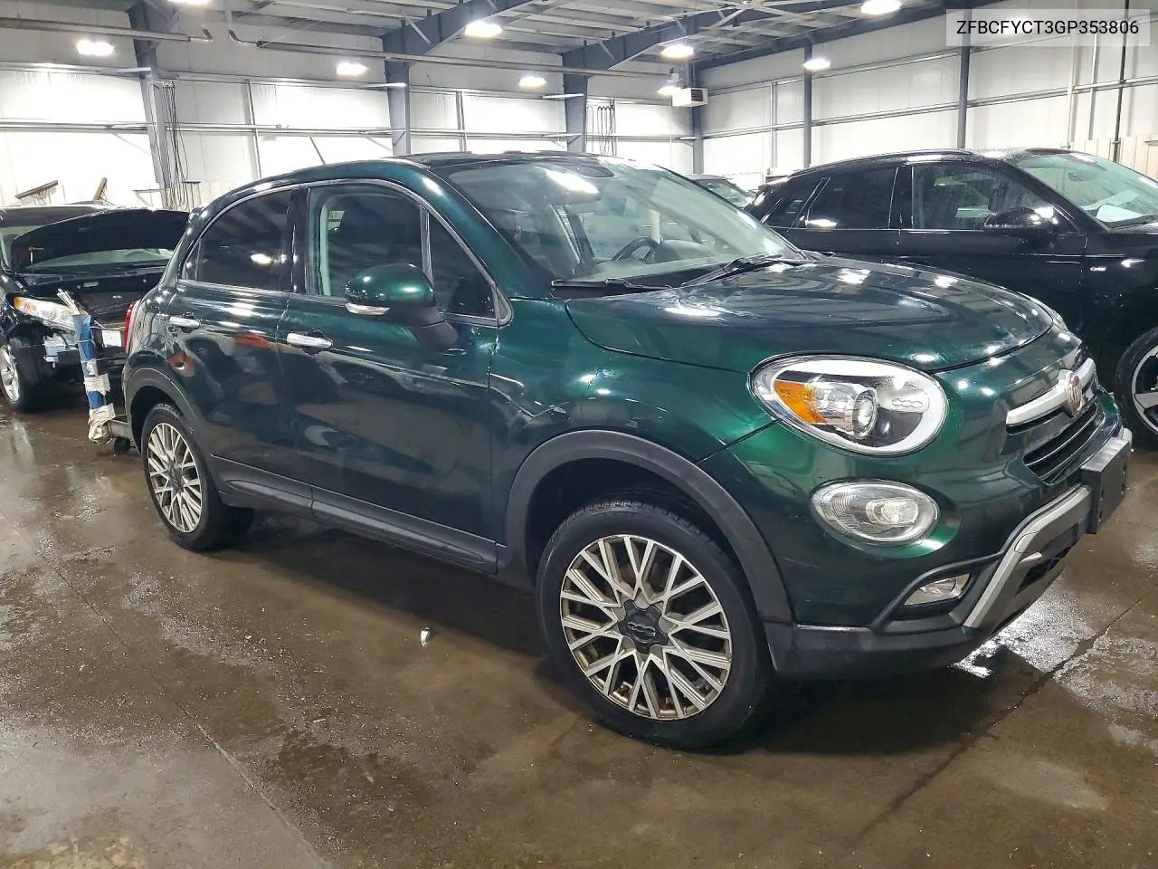 2016 Fiat 500X Trekking VIN: ZFBCFYCT3GP353806 Lot: 57910276