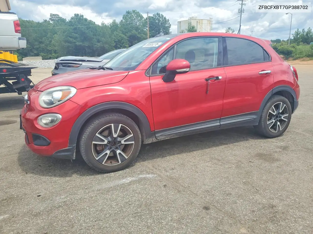2016 Fiat 500X Easy VIN: ZFBCFXBT7GP388702 Lot: 58695276