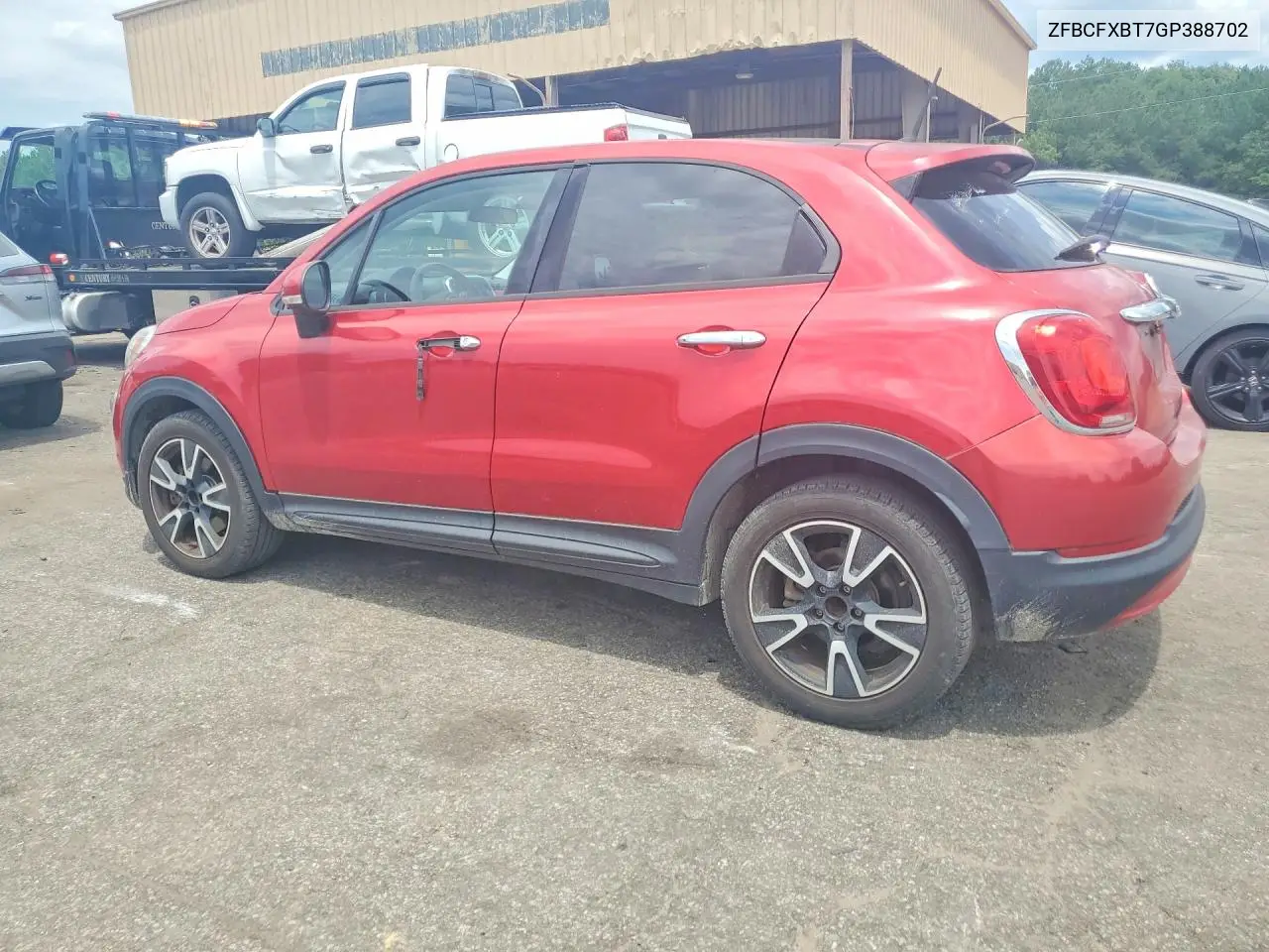 2016 Fiat 500X Easy VIN: ZFBCFXBT7GP388702 Lot: 58695276