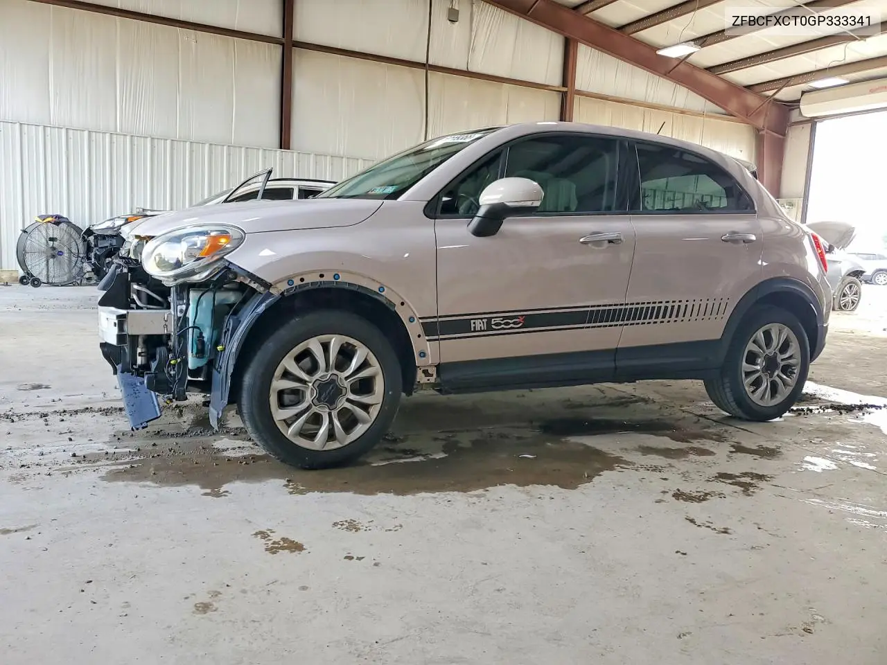 2016 Fiat 500X Trekking VIN: ZFBCFXCT0GP333341 Lot: 59569366