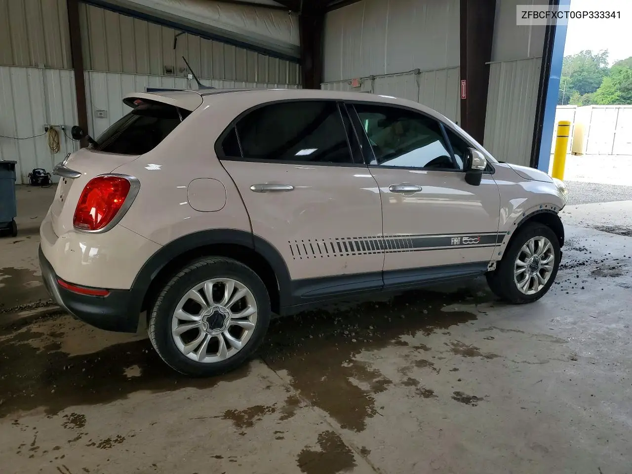 2016 Fiat 500X Trekking VIN: ZFBCFXCT0GP333341 Lot: 59569366