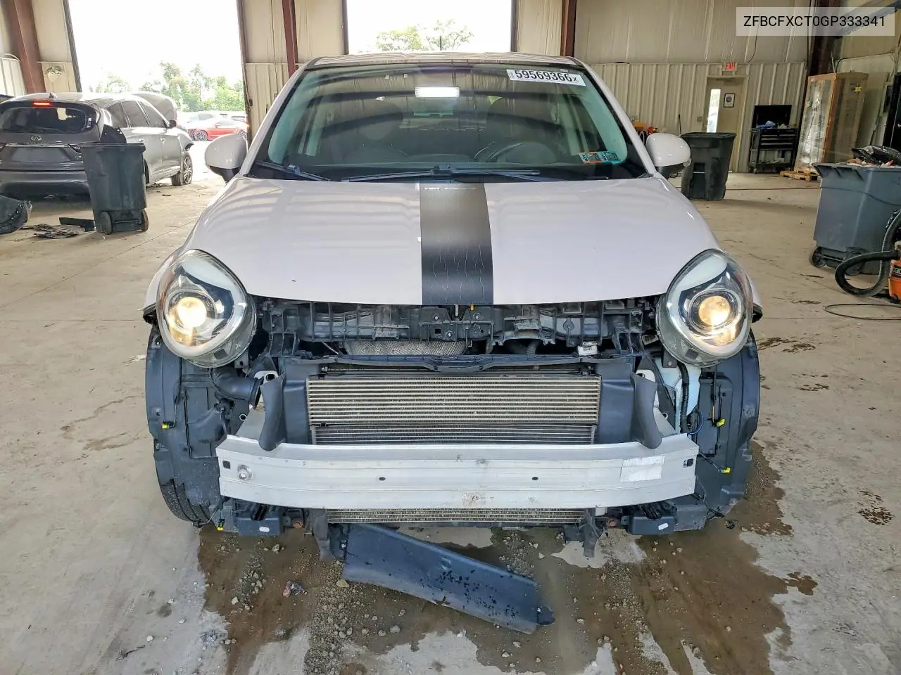 2016 Fiat 500X Trekking VIN: ZFBCFXCT0GP333341 Lot: 59569366