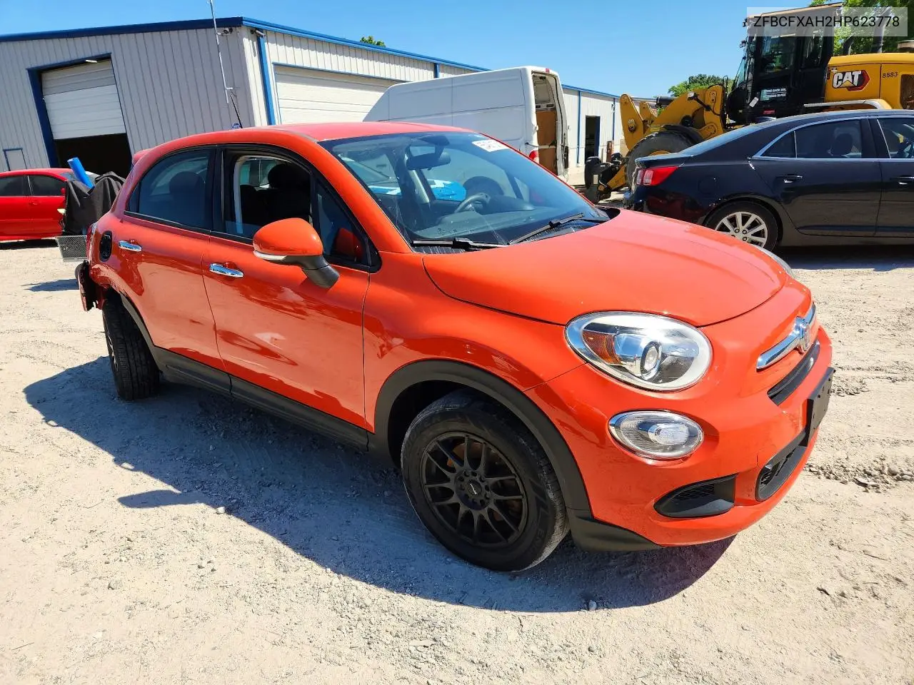 2017 Fiat 500X Pop VIN: ZFBCFXAH2HP623778 Lot: 55409136