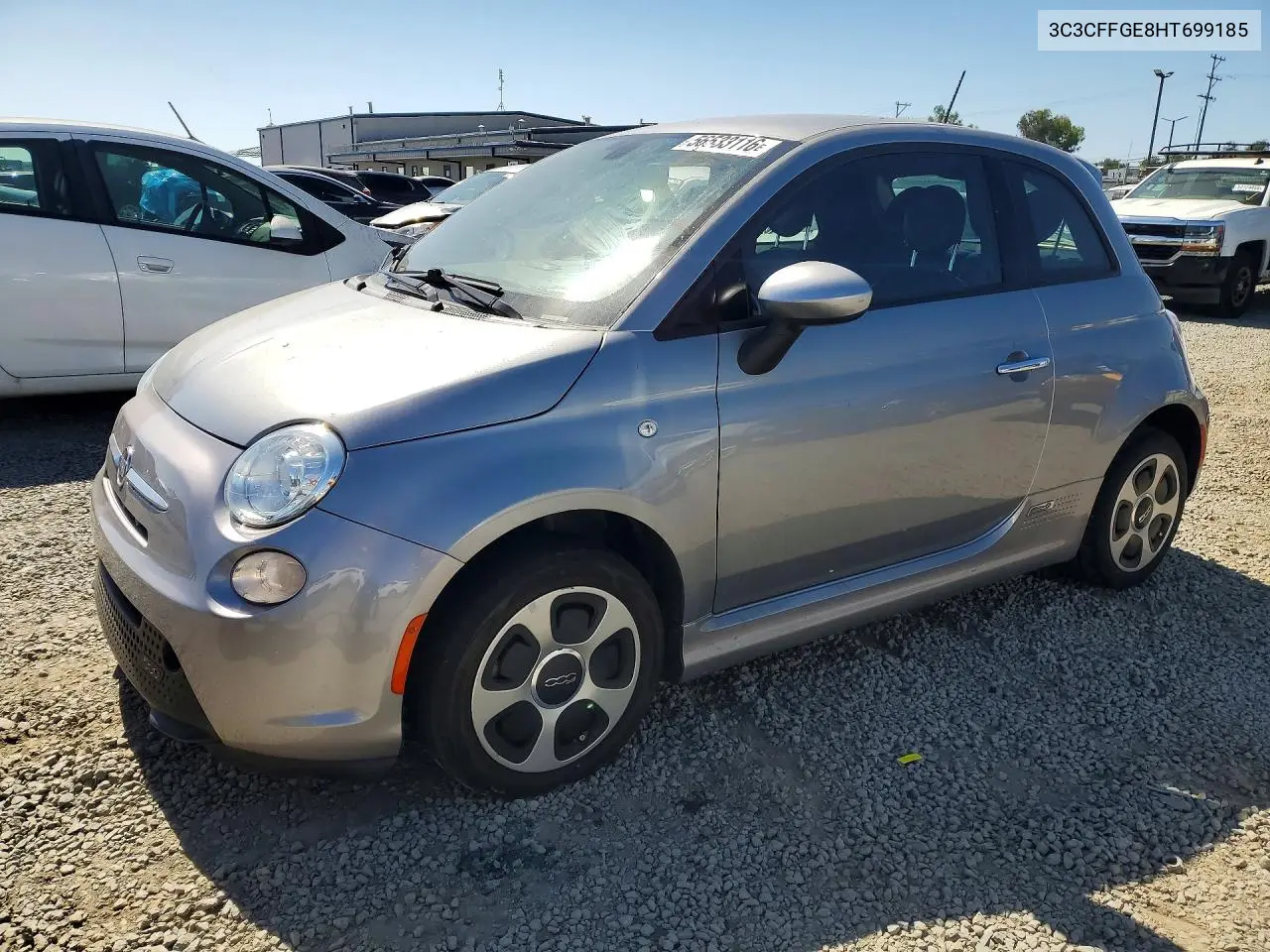 2017 Fiat 500 Electric VIN: 3C3CFFGE8HT699185 Lot: 56533116
