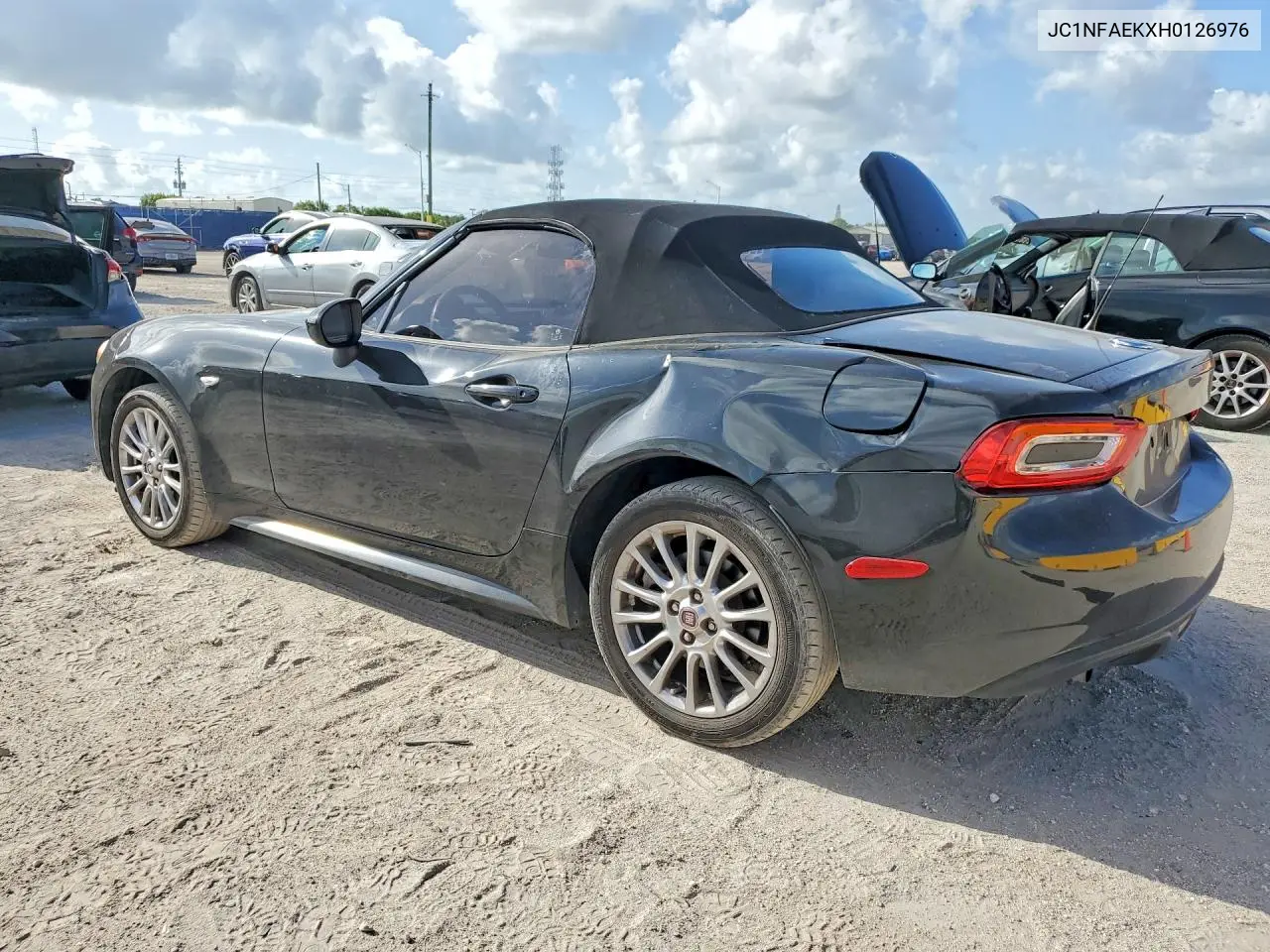 2017 Fiat 124 Spider Classica VIN: JC1NFAEKXH0126976 Lot: 57476886
