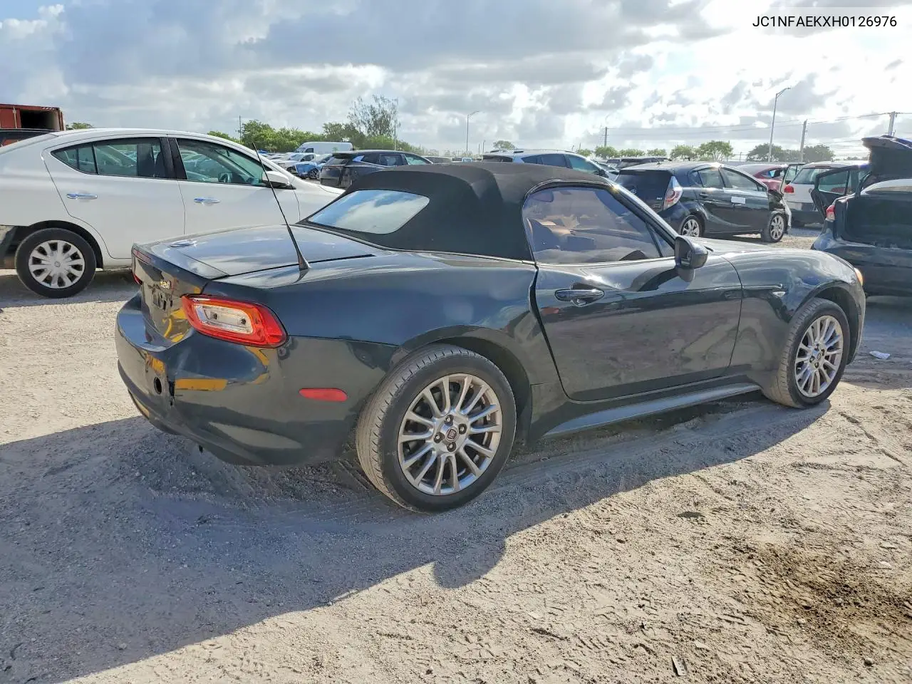 2017 Fiat 124 Spider Classica VIN: JC1NFAEKXH0126976 Lot: 57476886