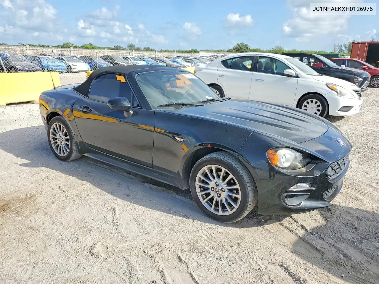 2017 Fiat 124 Spider Classica VIN: JC1NFAEKXH0126976 Lot: 57476886