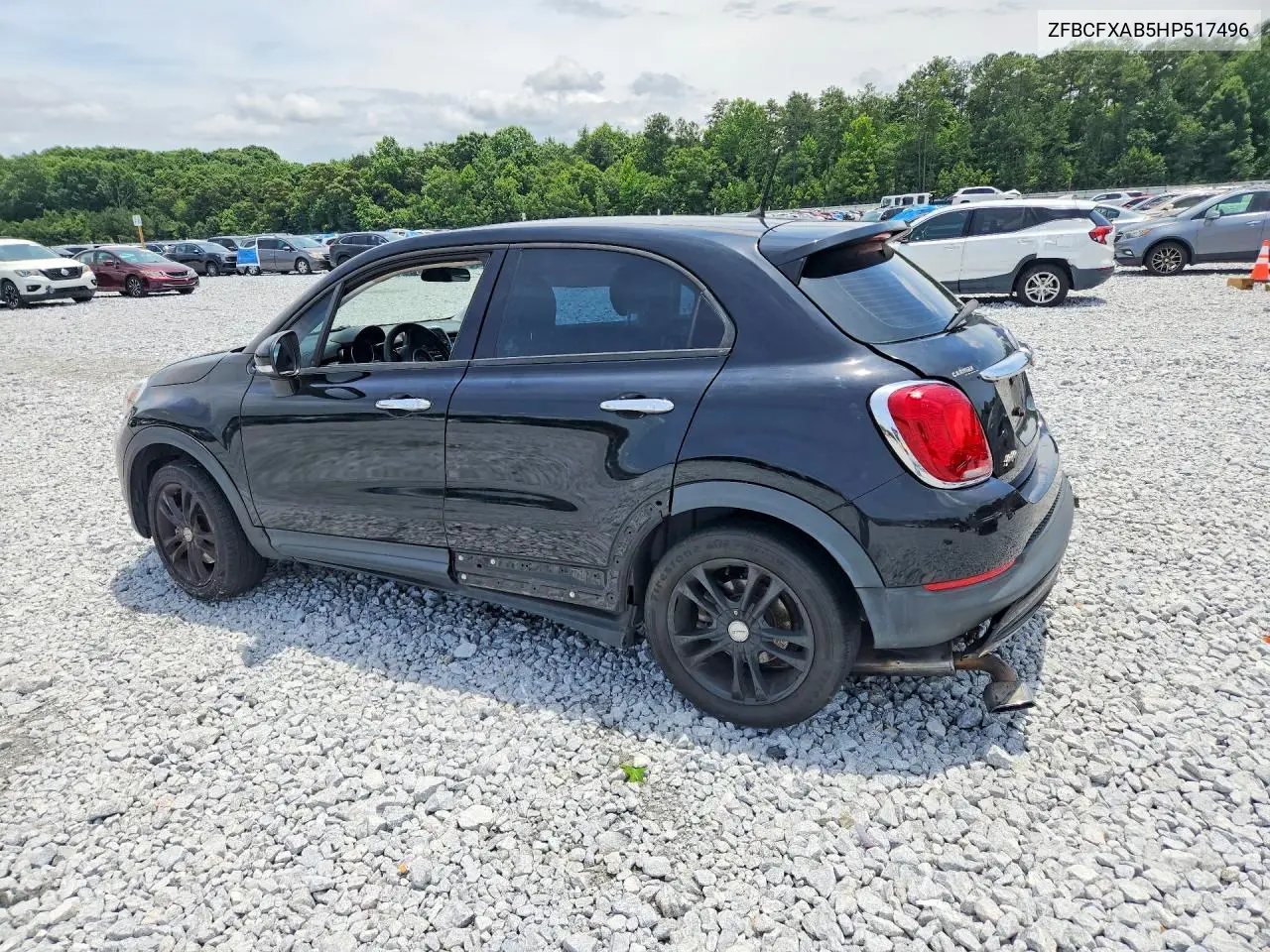 2017 Fiat 500X Pop VIN: ZFBCFXAB5HP517496 Lot: 58057896
