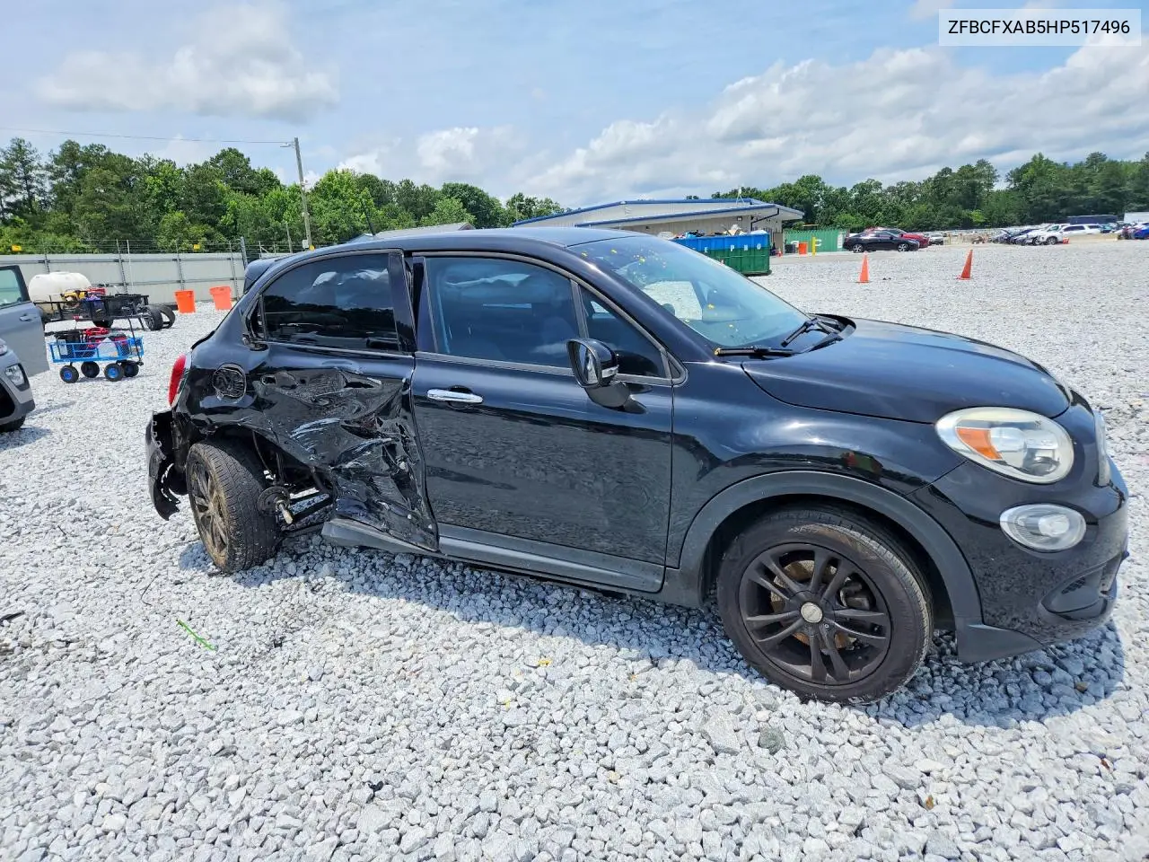 2017 Fiat 500X Pop VIN: ZFBCFXAB5HP517496 Lot: 58057896