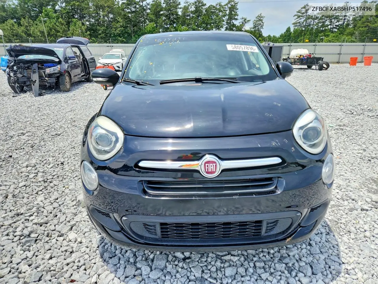 2017 Fiat 500X Pop VIN: ZFBCFXAB5HP517496 Lot: 58057896