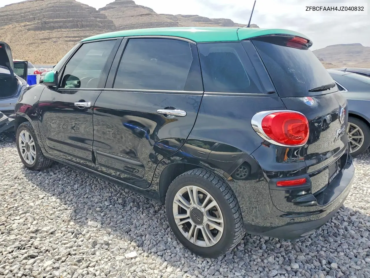 2018 Fiat 500L Pop VIN: ZFBCFAAH4JZ040832 Lot: 51840726