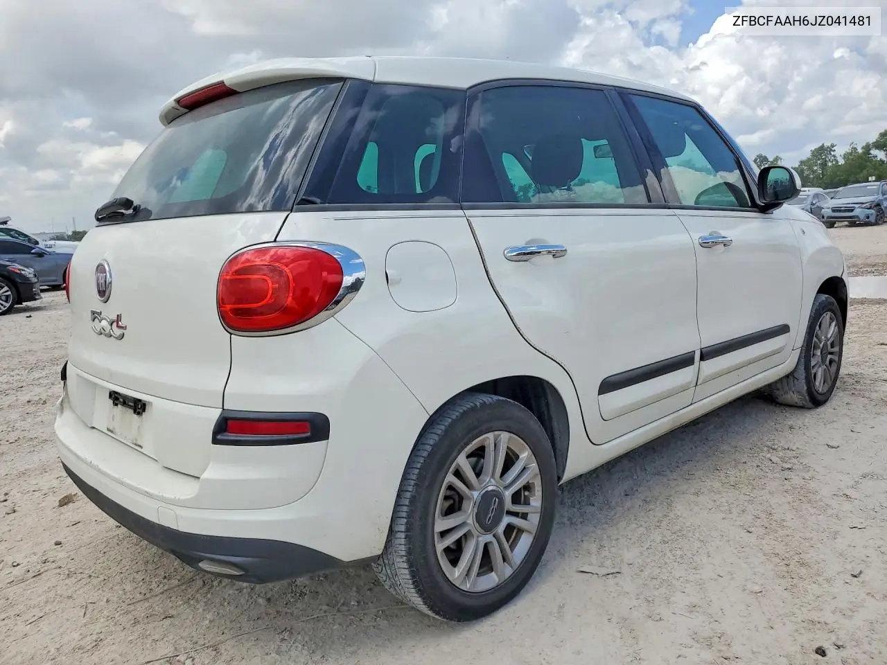 2018 Fiat 500L VIN: ZFBCFAAH6JZ041481 Lot: 55709246