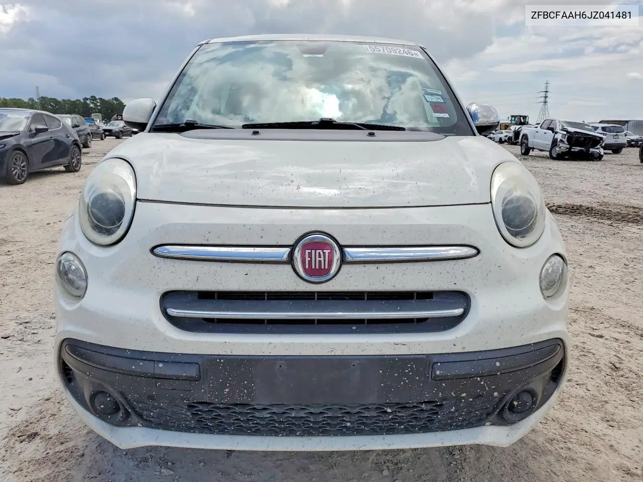 2018 Fiat 500L VIN: ZFBCFAAH6JZ041481 Lot: 55709246