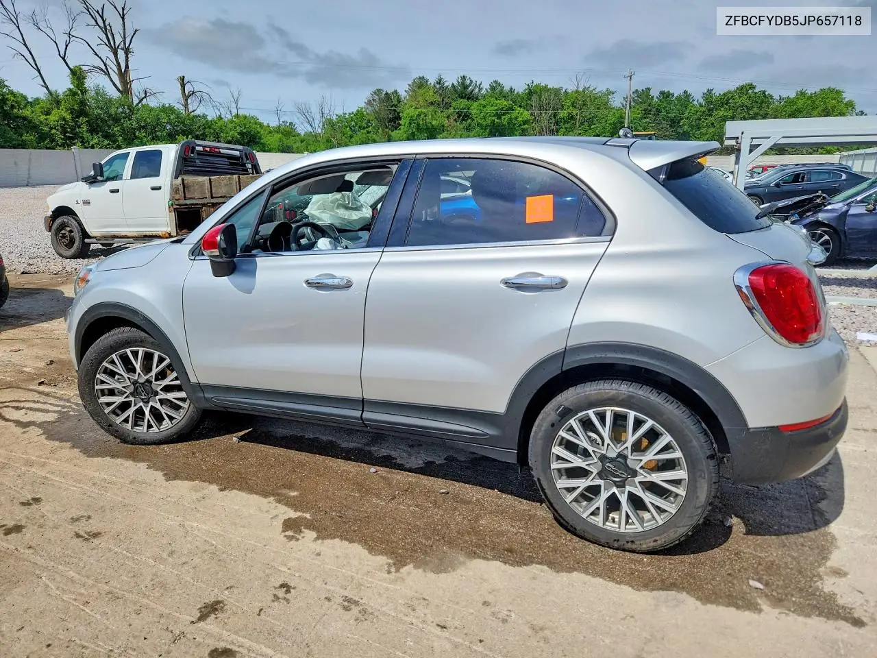 2018 Fiat 500X Lounge VIN: ZFBCFYDB5JP657118 Lot: 56839996