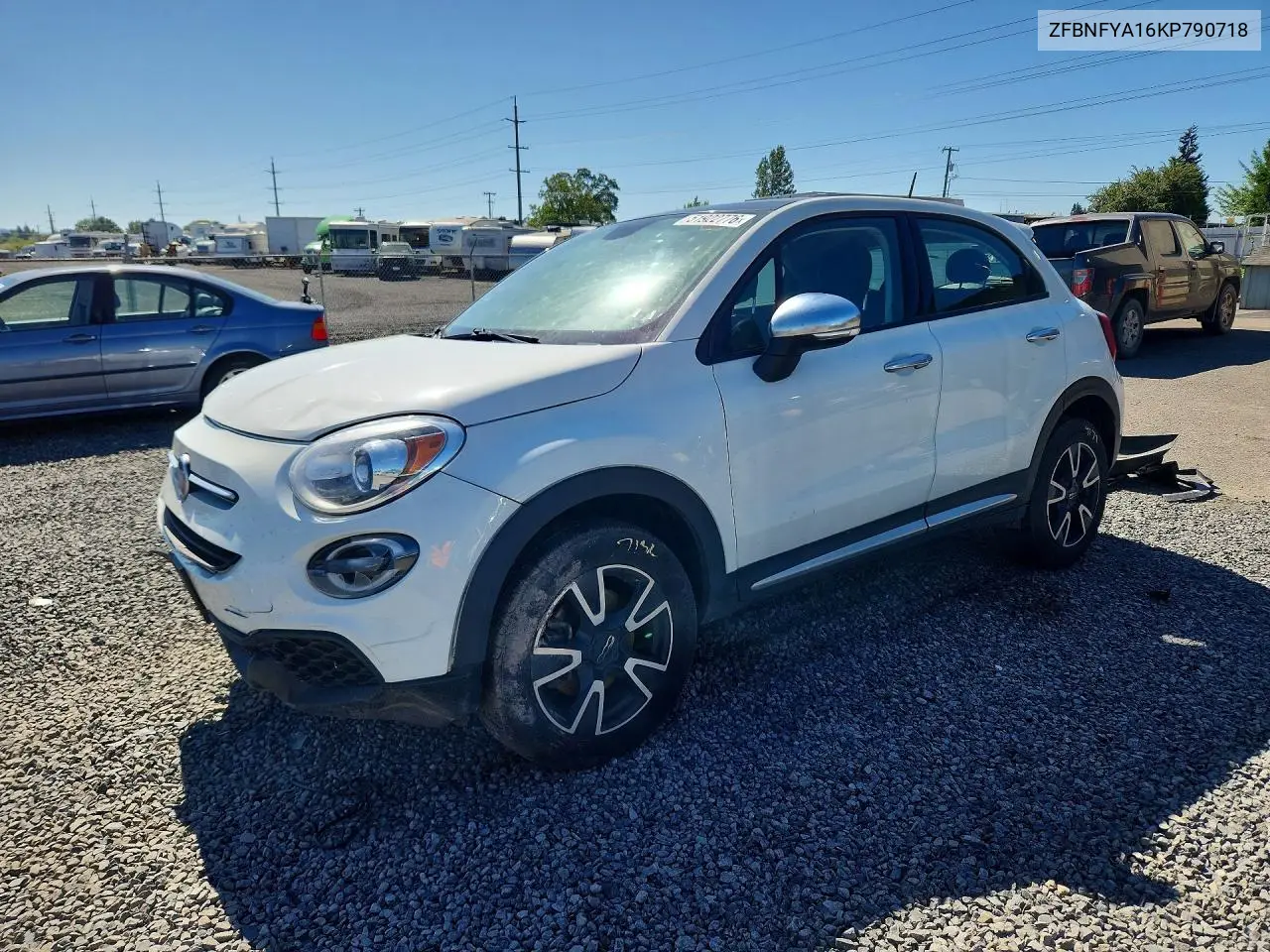 2019 Fiat 500X Pop VIN: ZFBNFYA16KP790718 Lot: 51922776