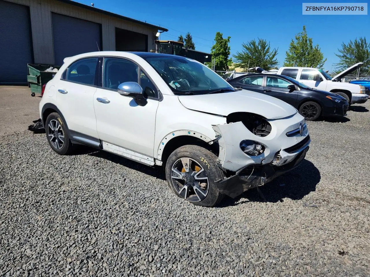 2019 Fiat 500X Pop VIN: ZFBNFYA16KP790718 Lot: 51922776