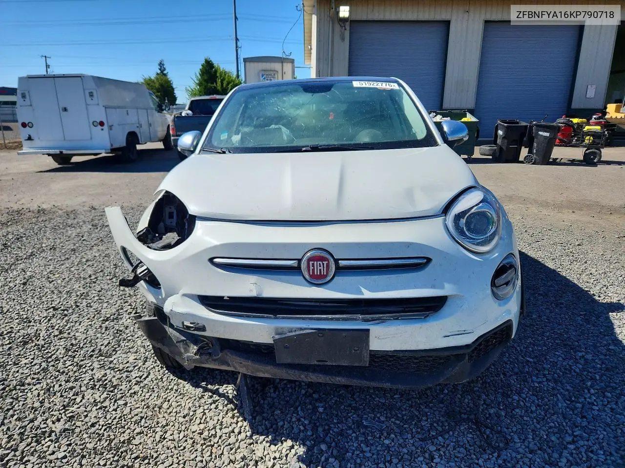 2019 Fiat 500X Pop VIN: ZFBNFYA16KP790718 Lot: 51922776