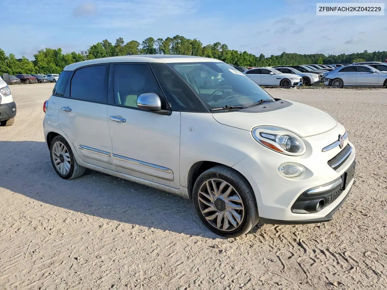 2019 Fiat 500L Lounge VIN: ZFBNFACH2KZ042229 Lot: 53815456
