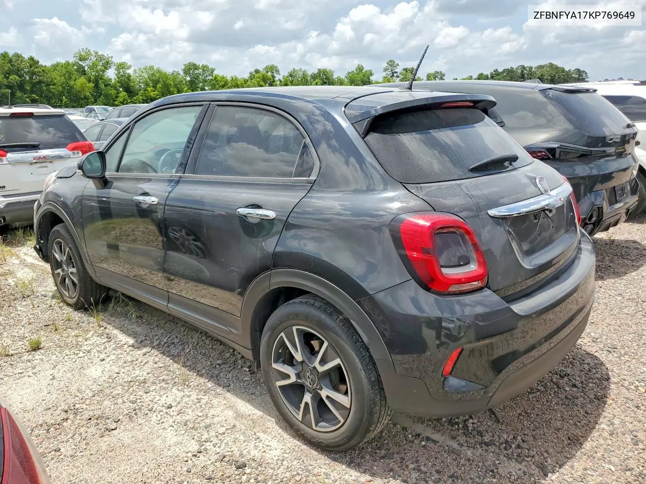 2019 Fiat 500X Pop VIN: ZFBNFYA17KP769649 Lot: 58544906