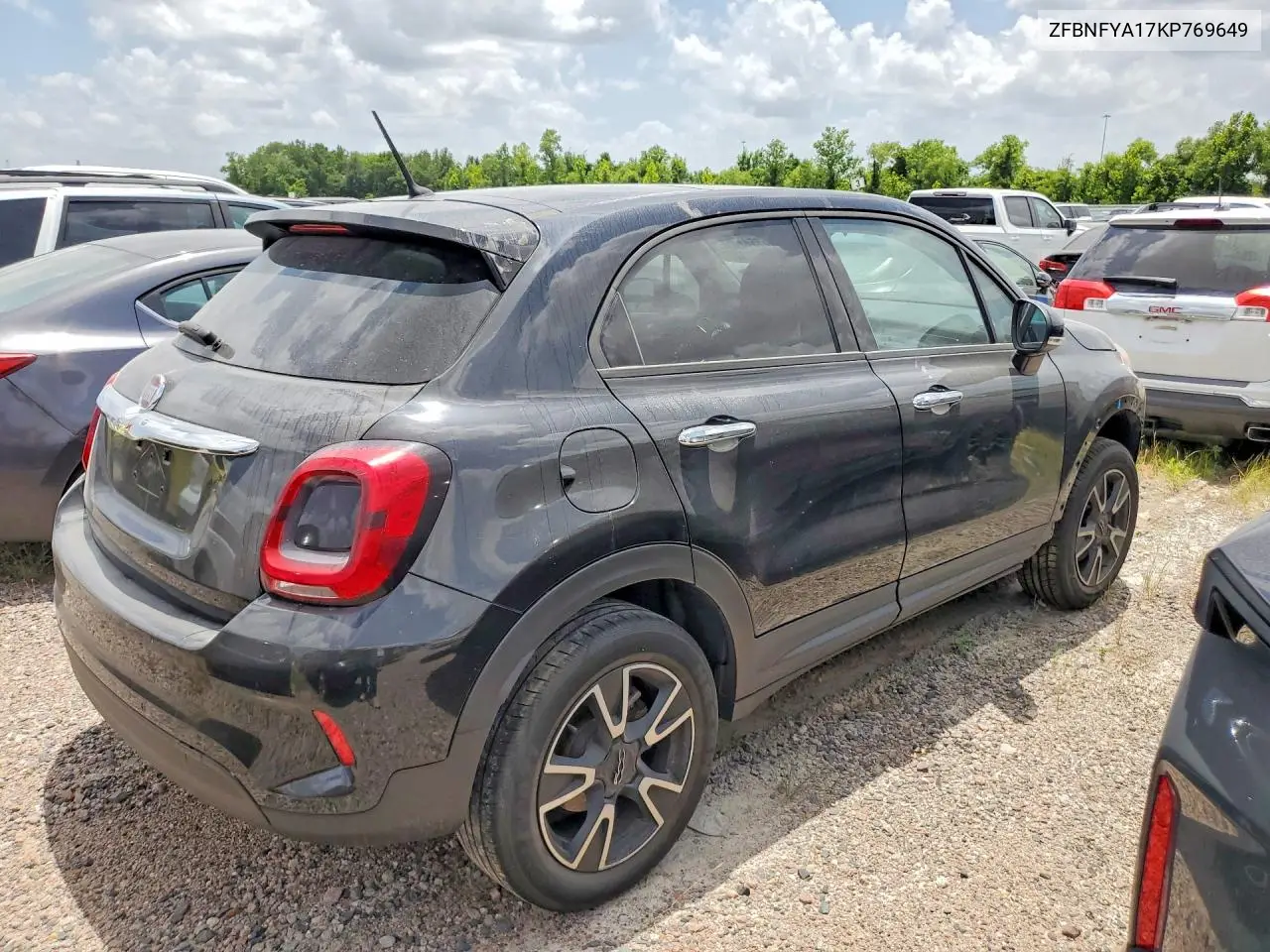 2019 Fiat 500X Pop VIN: ZFBNFYA17KP769649 Lot: 58544906