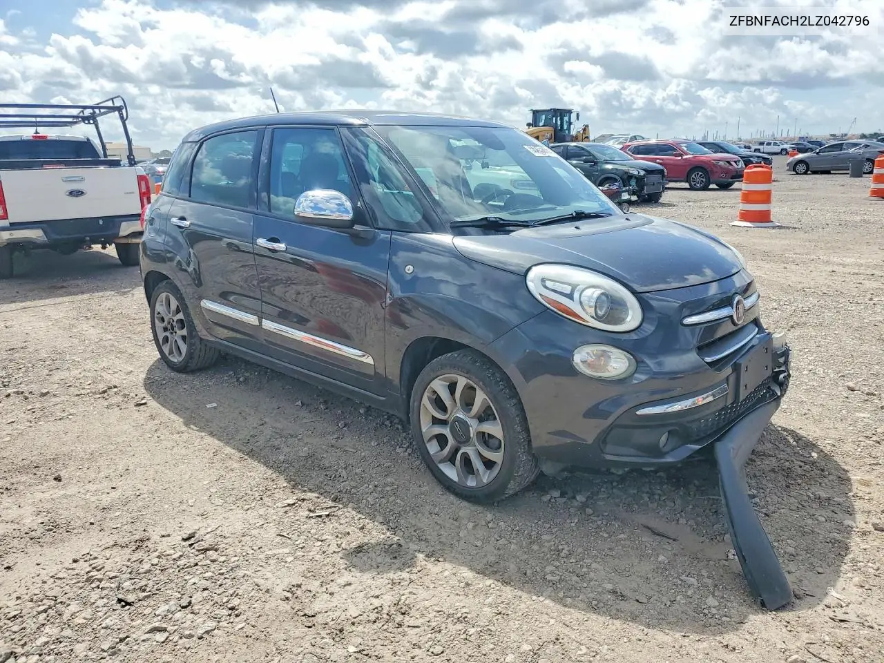 2020 Fiat 500L Lounge VIN: ZFBNFACH2LZ042796 Lot: 56435816