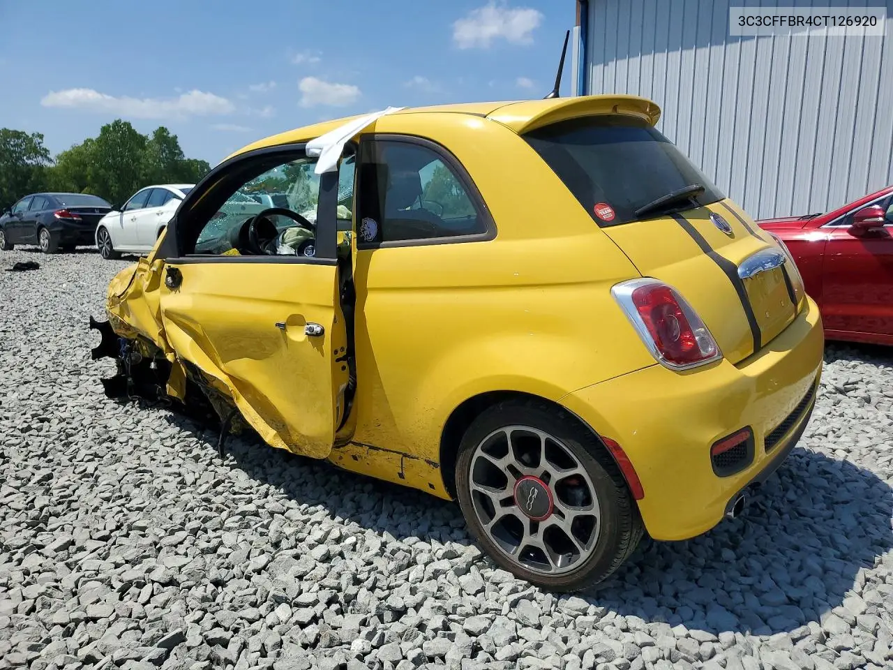 2012 Fiat 500 Sport VIN: 3C3CFFBR4CT126920 Lot: 59323806