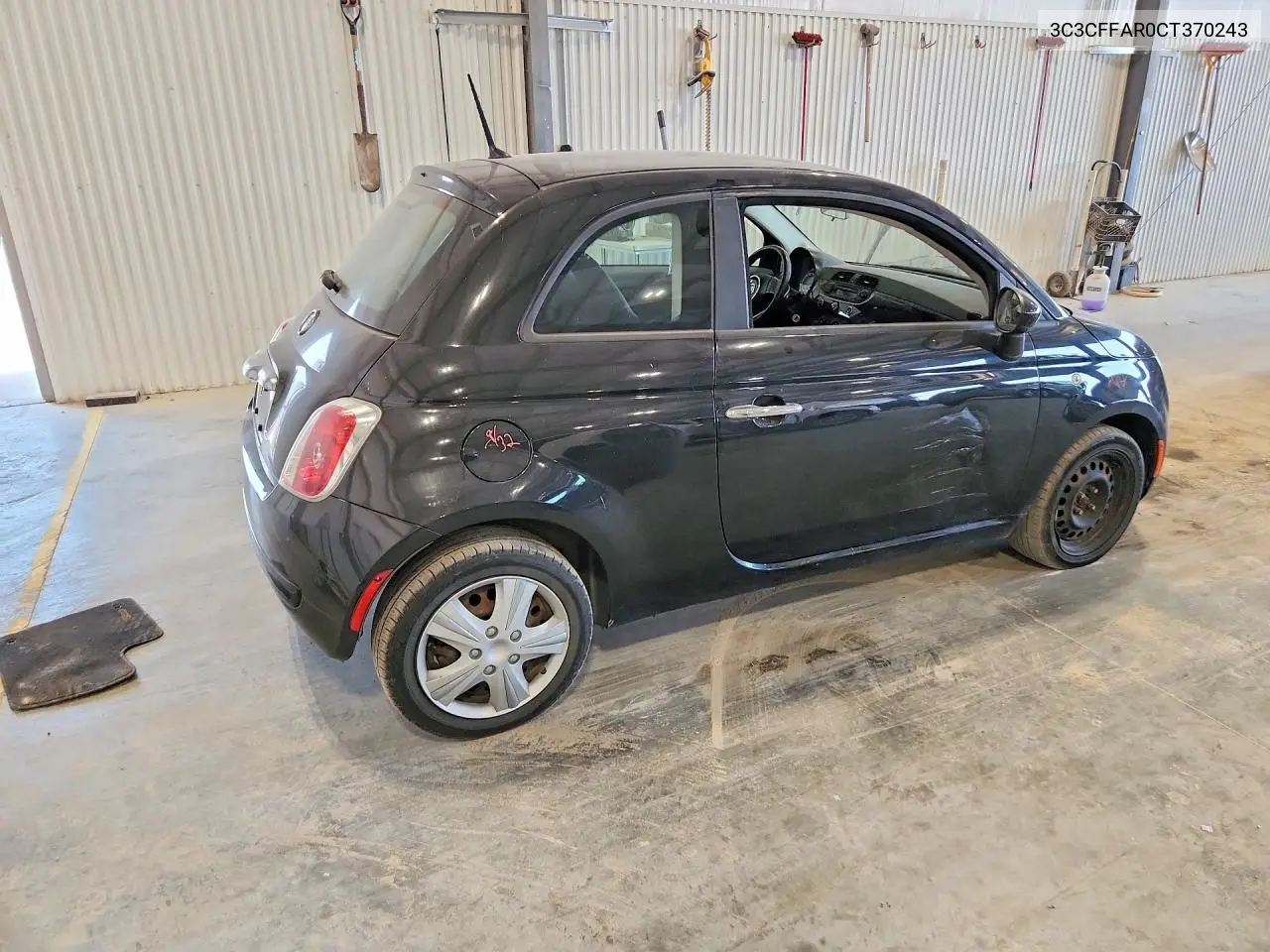 2012 Fiat 500 Pop VIN: 3C3CFFAR0CT370243 Lot: 60045326