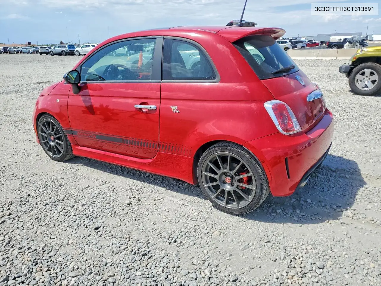 2012 Fiat 500 Abarth VIN: 3C3CFFFH3CT313891 Lot: 60246026