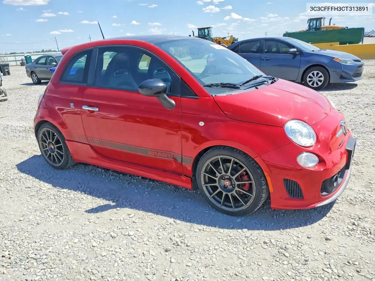2012 Fiat 500 Abarth VIN: 3C3CFFFH3CT313891 Lot: 60246026
