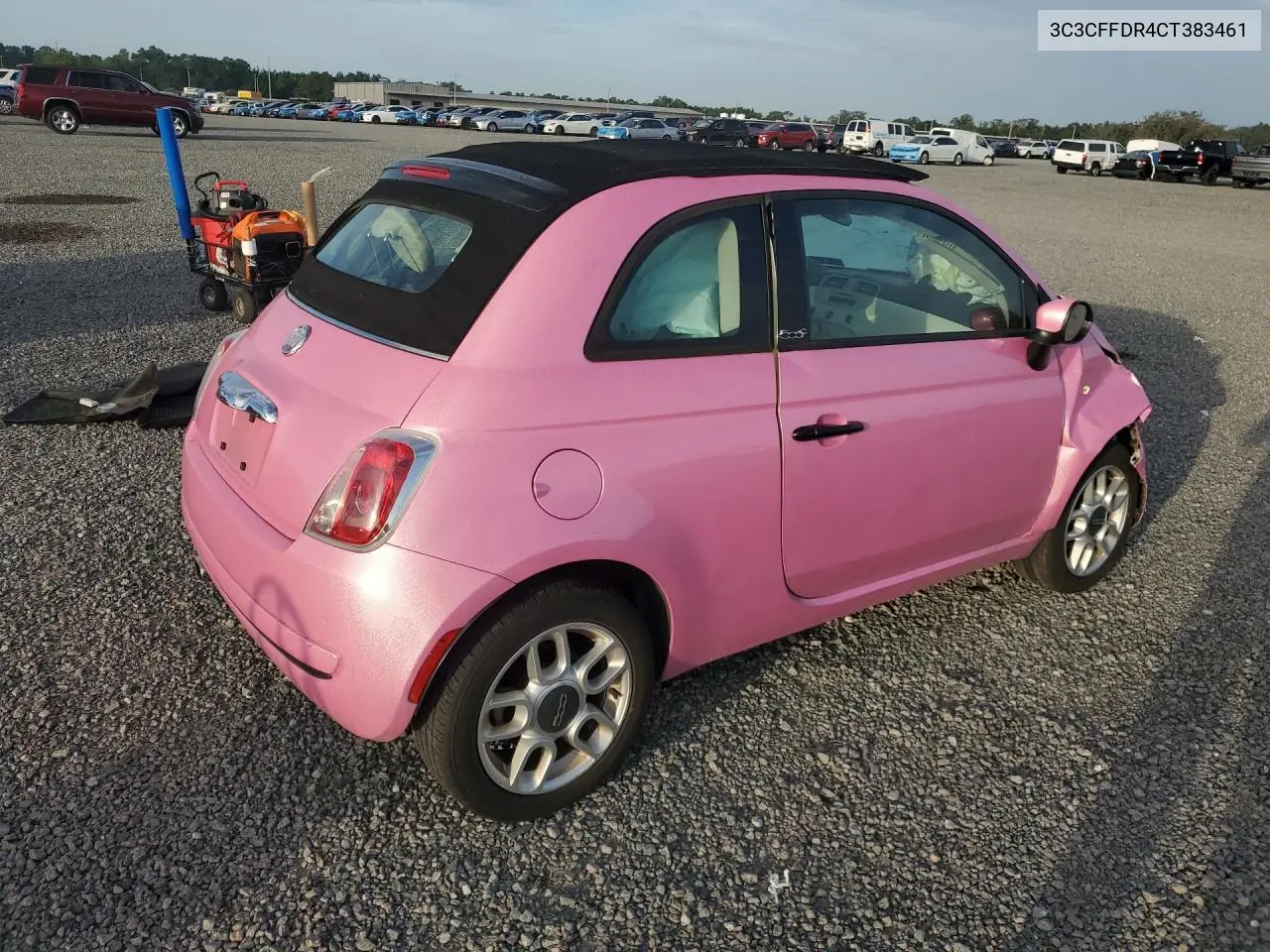 2012 Fiat 500 Pop VIN: 3C3CFFDR4CT383461 Lot: 60963976