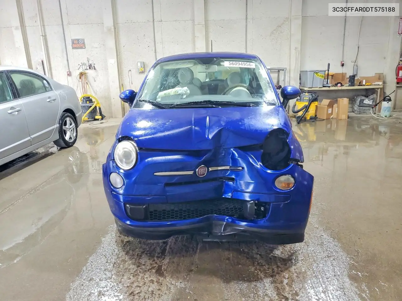 2013 Fiat 500 Pop VIN: 3C3CFFAR0DT575188 Lot: 56094956