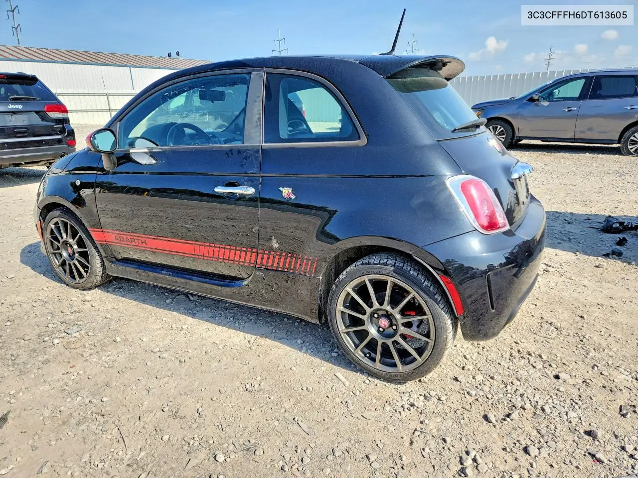 2013 Fiat 500 Abarth VIN: 3C3CFFFH6DT613605 Lot: 58334016