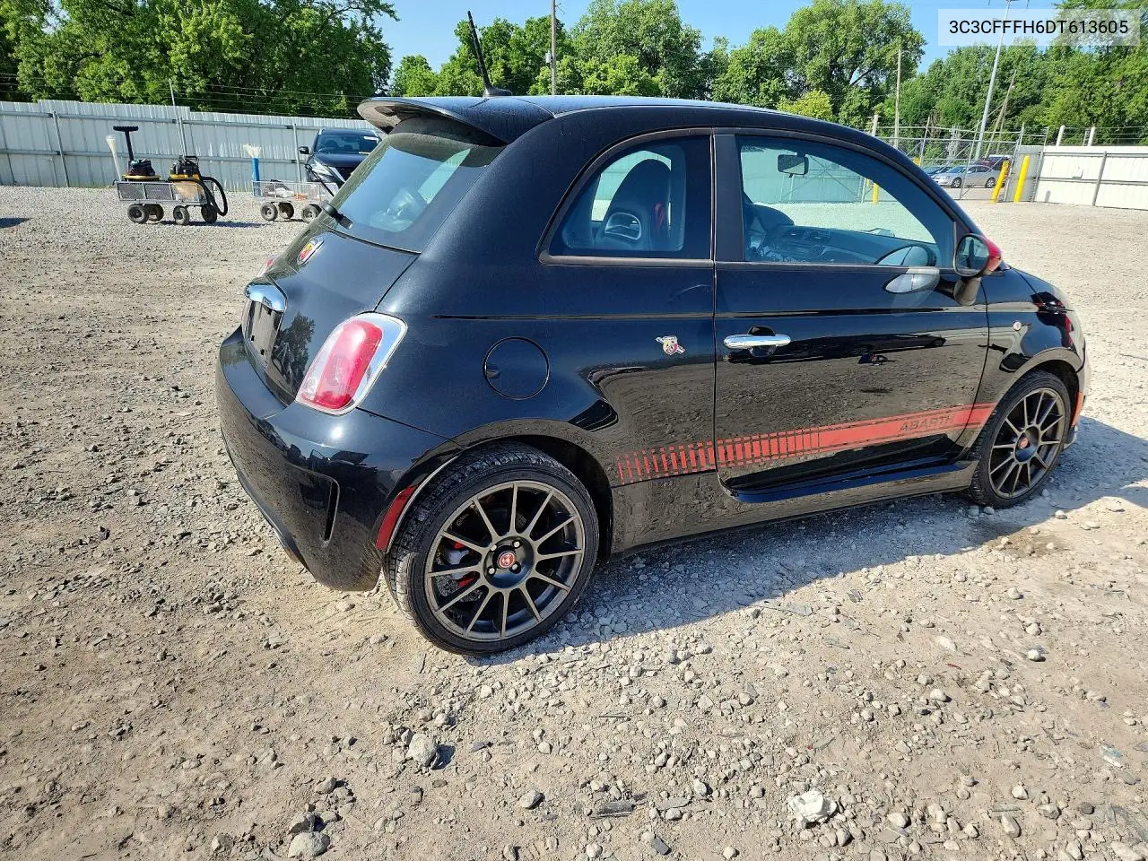 2013 Fiat 500 Abarth VIN: 3C3CFFFH6DT613605 Lot: 58334016