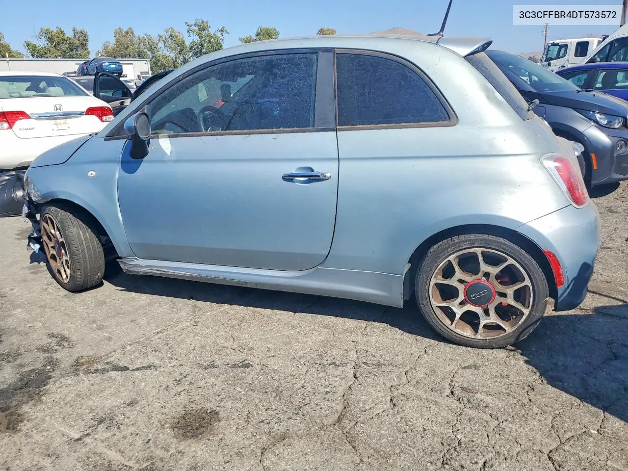 2013 Fiat 500 Sport VIN: 3C3CFFBR4DT573572 Lot: 58725746