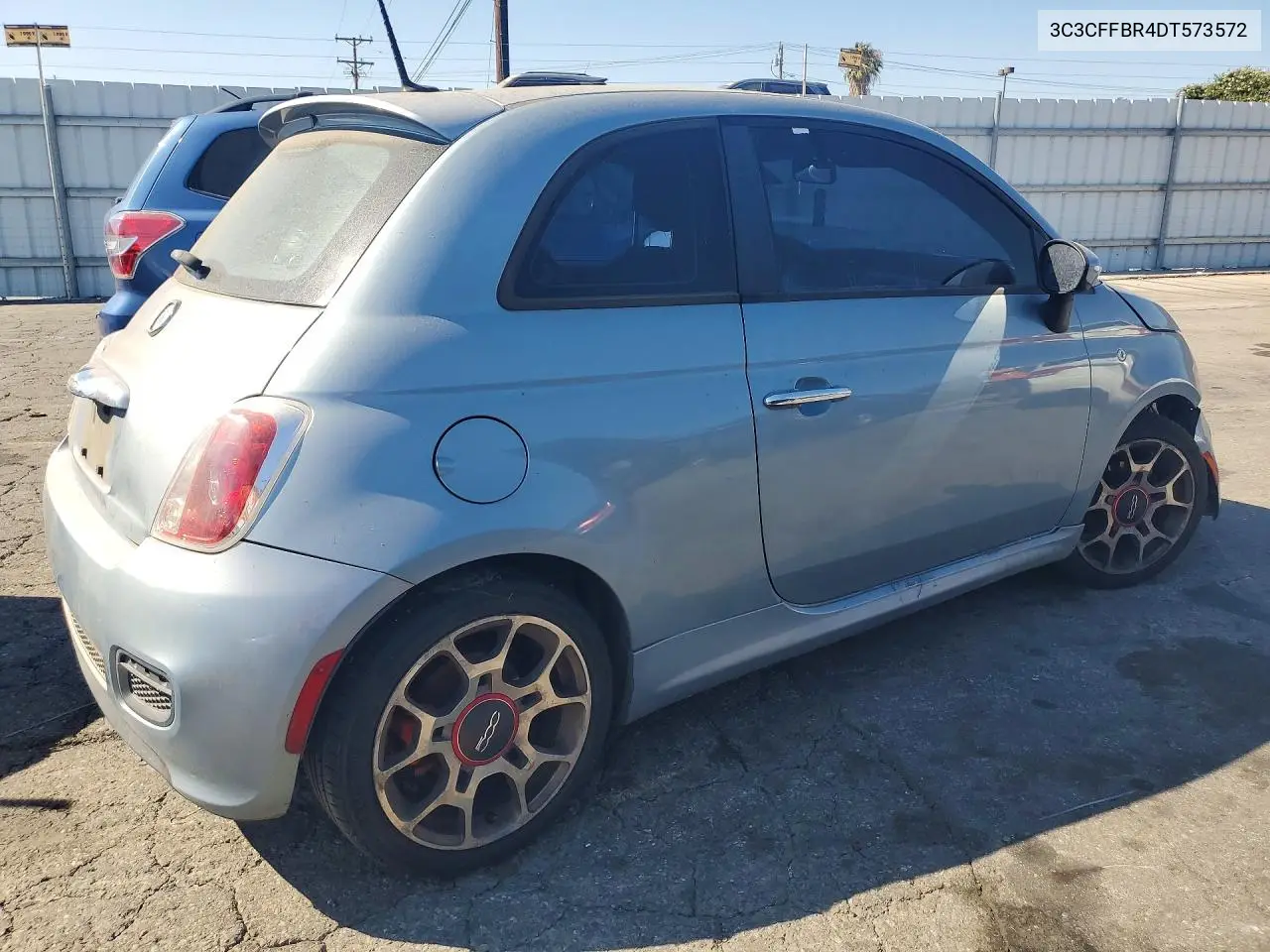 2013 Fiat 500 Sport VIN: 3C3CFFBR4DT573572 Lot: 58725746