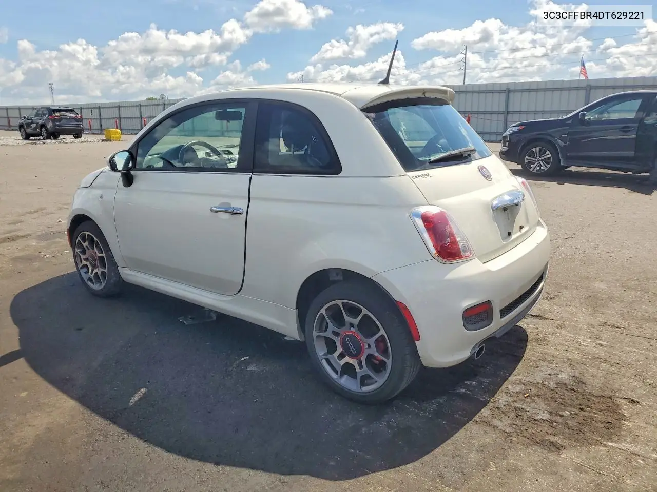 2013 Fiat 500 Sport VIN: 3C3CFFBR4DT629221 Lot: 59333956