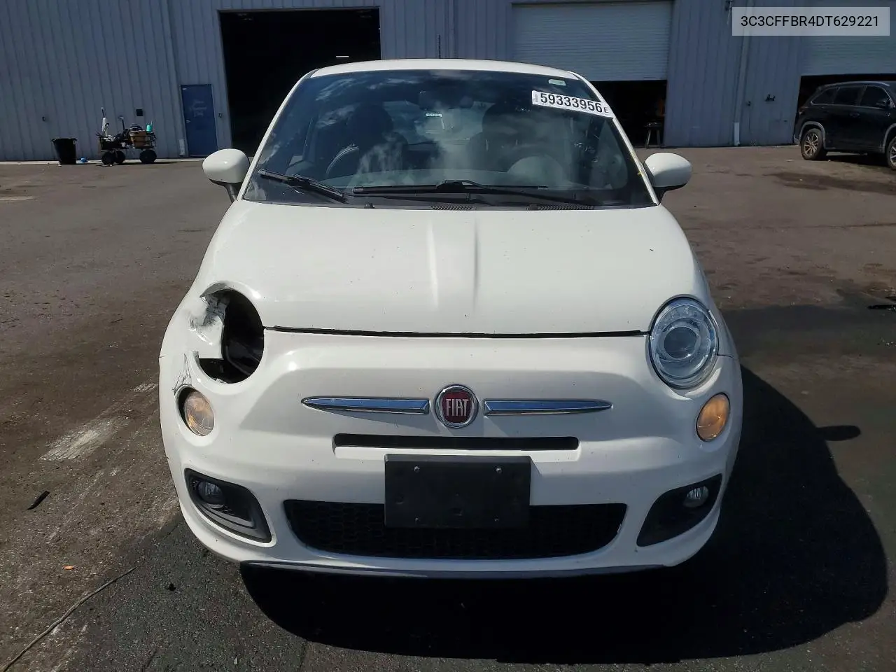 2013 Fiat 500 Sport VIN: 3C3CFFBR4DT629221 Lot: 59333956