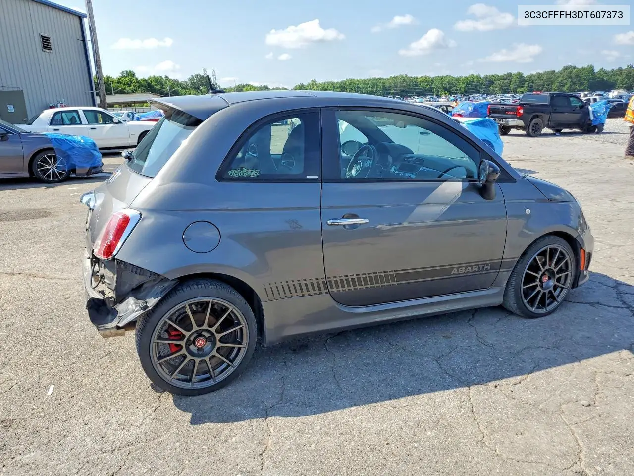 2013 Fiat 500 Abarth VIN: 3C3CFFFH3DT607373 Lot: 59614486