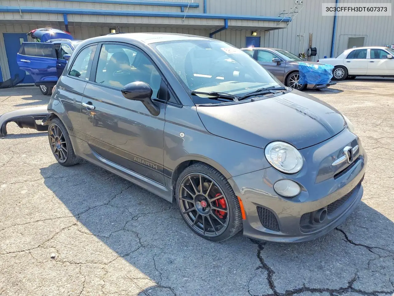 2013 Fiat 500 Abarth VIN: 3C3CFFFH3DT607373 Lot: 59614486