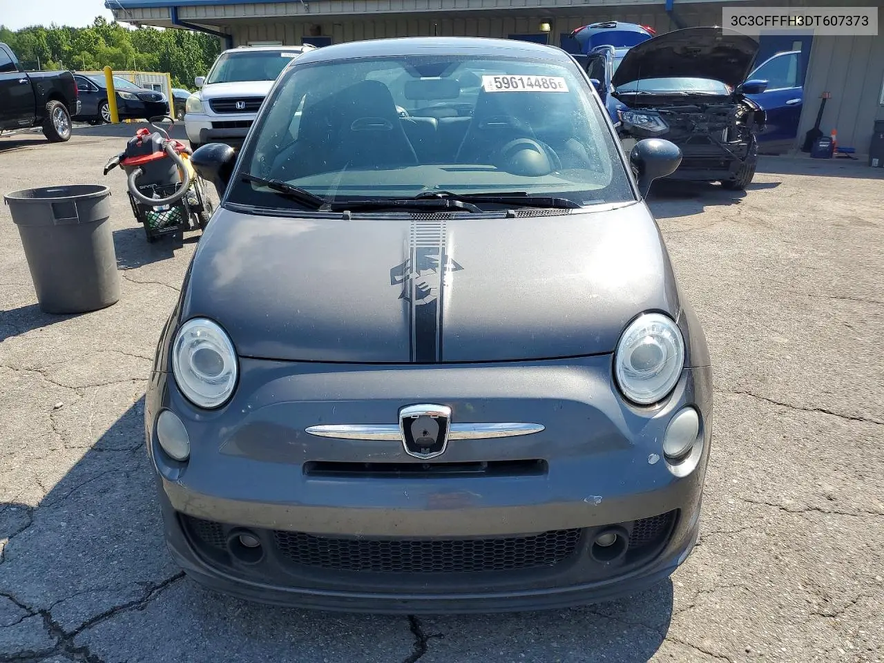 2013 Fiat 500 Abarth VIN: 3C3CFFFH3DT607373 Lot: 59614486