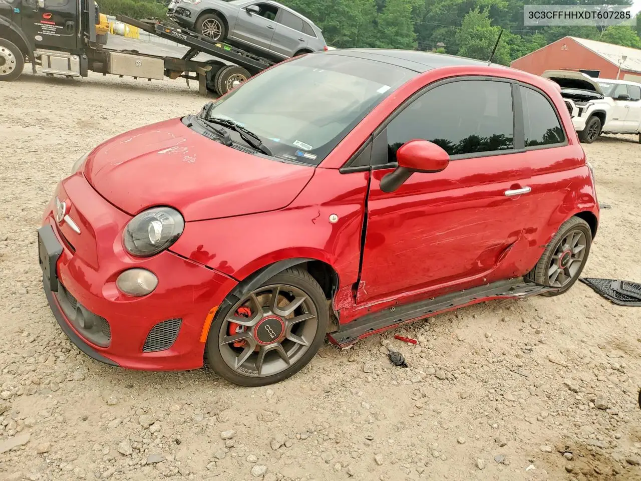 2013 Fiat 500 Sport VIN: 3C3CFFHHXDT607285 Lot: 60196416