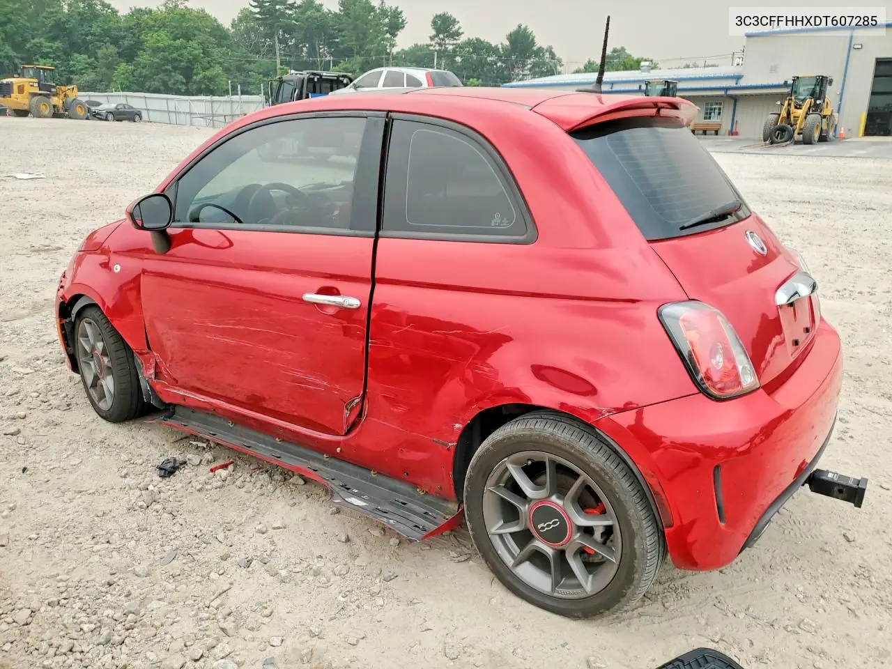 2013 Fiat 500 Sport VIN: 3C3CFFHHXDT607285 Lot: 60196416