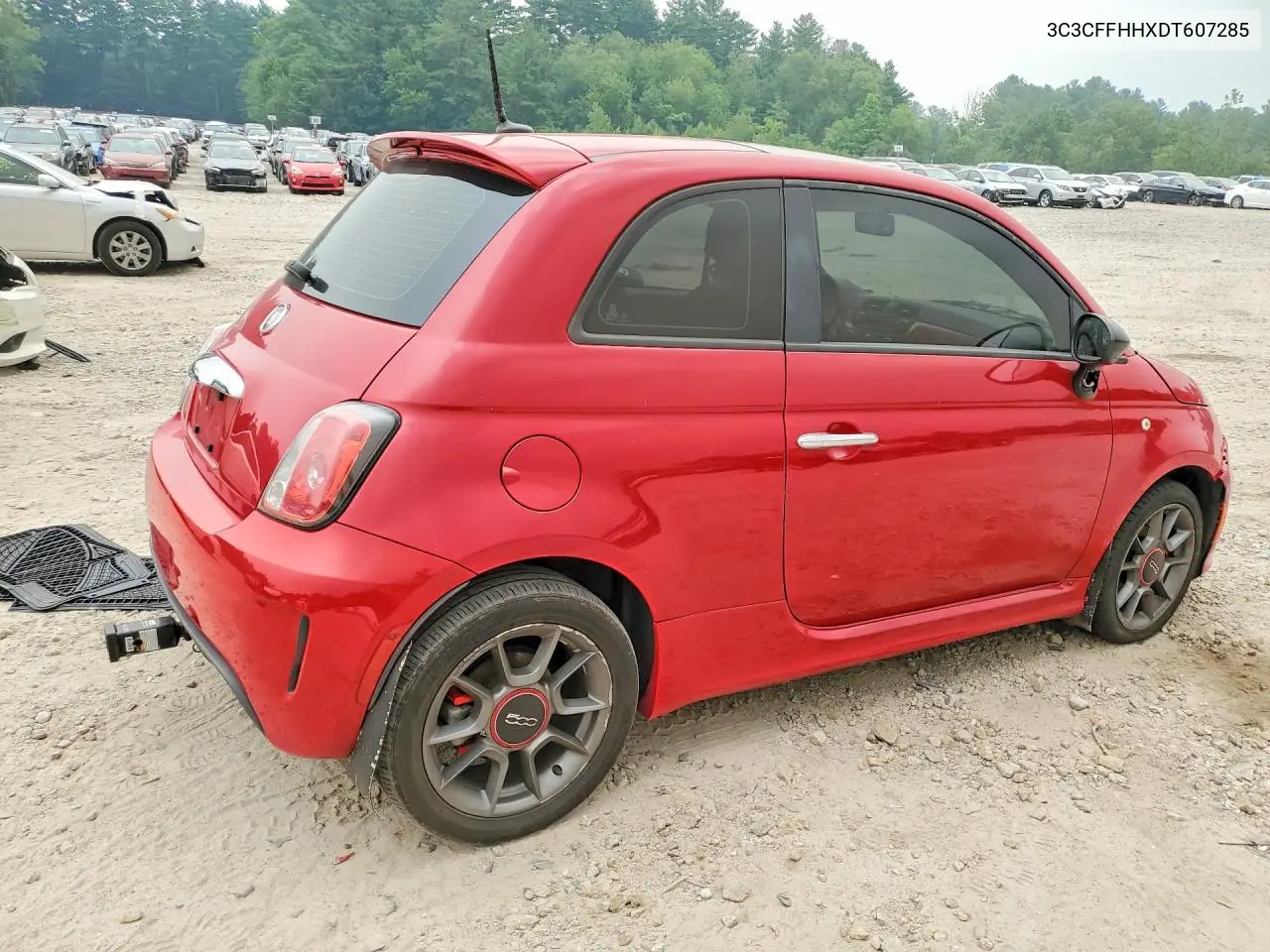 2013 Fiat 500 Sport VIN: 3C3CFFHHXDT607285 Lot: 60196416