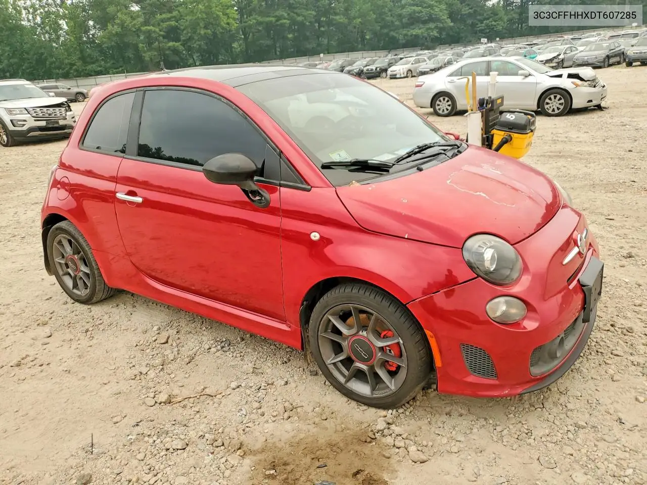 2013 Fiat 500 Sport VIN: 3C3CFFHHXDT607285 Lot: 60196416
