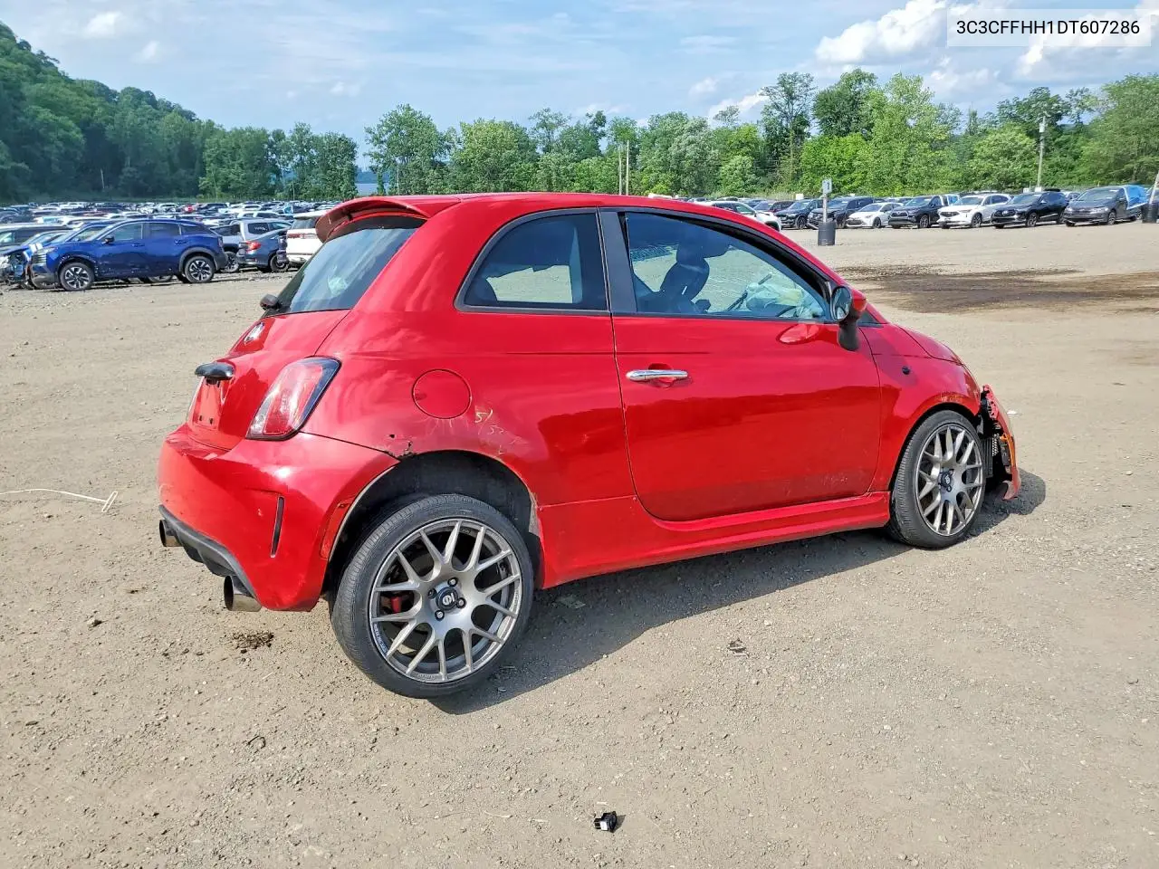 2013 Fiat 500 Sport VIN: 3C3CFFHH1DT607286 Lot: 60572666