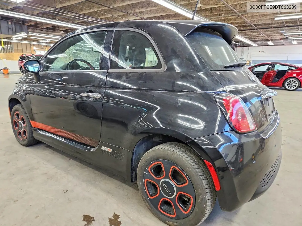 2013 Fiat 500 Electric VIN: 3C3CFFGE9DT663239 Lot: 61115286