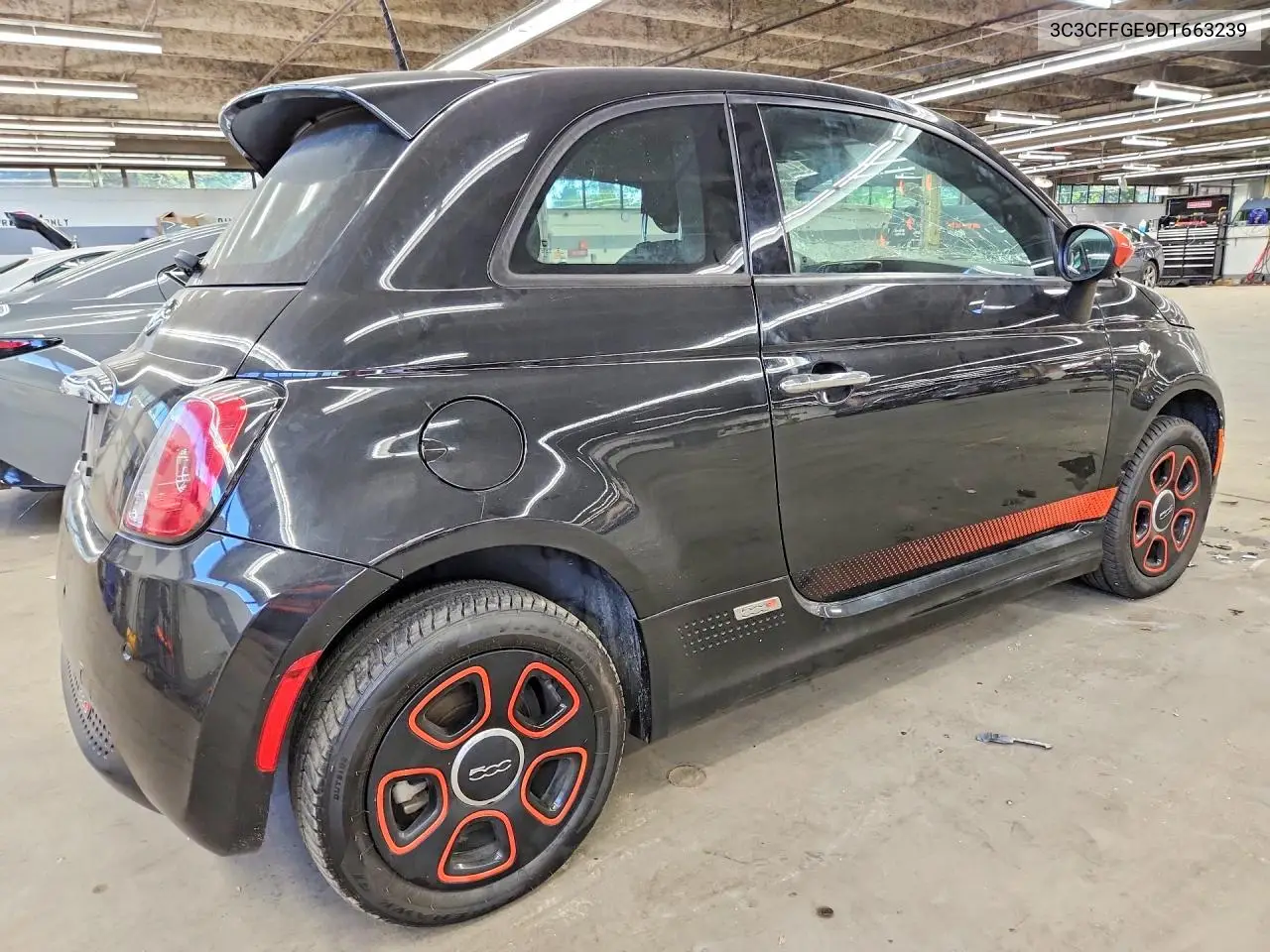 2013 Fiat 500 Electric VIN: 3C3CFFGE9DT663239 Lot: 61115286