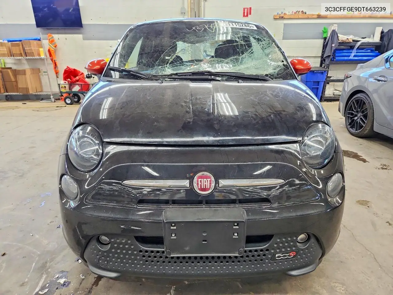2013 Fiat 500 Electric VIN: 3C3CFFGE9DT663239 Lot: 61115286