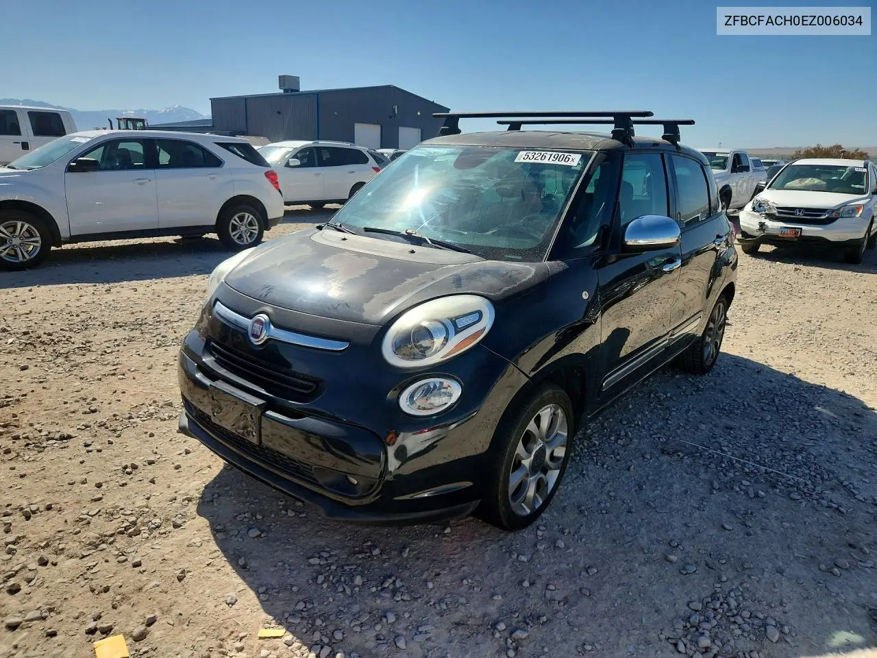 2014 Fiat 500L Lounge VIN: ZFBCFACH0EZ006034 Lot: 53261906
